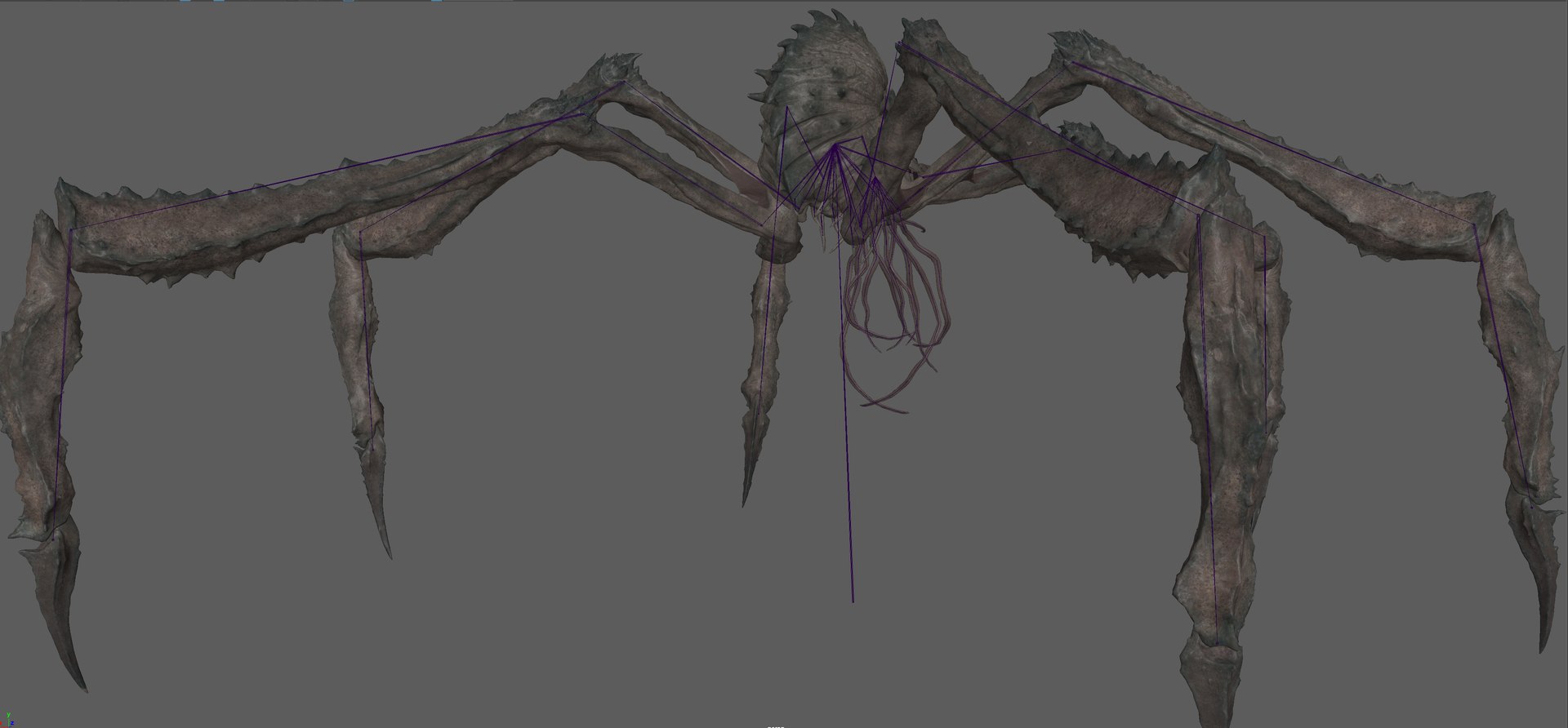 Scylla Spider Titan Rig Model - Godzilla Movie 3D - TurboSquid 1832753