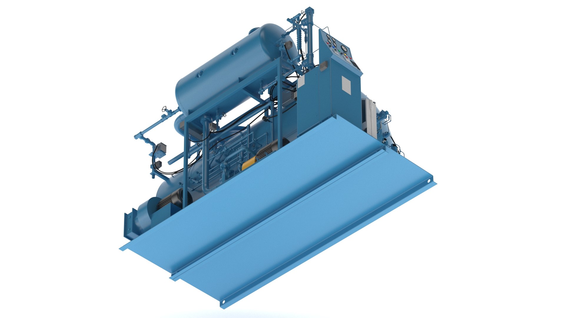 Steam Boiler model - TurboSquid 2166182