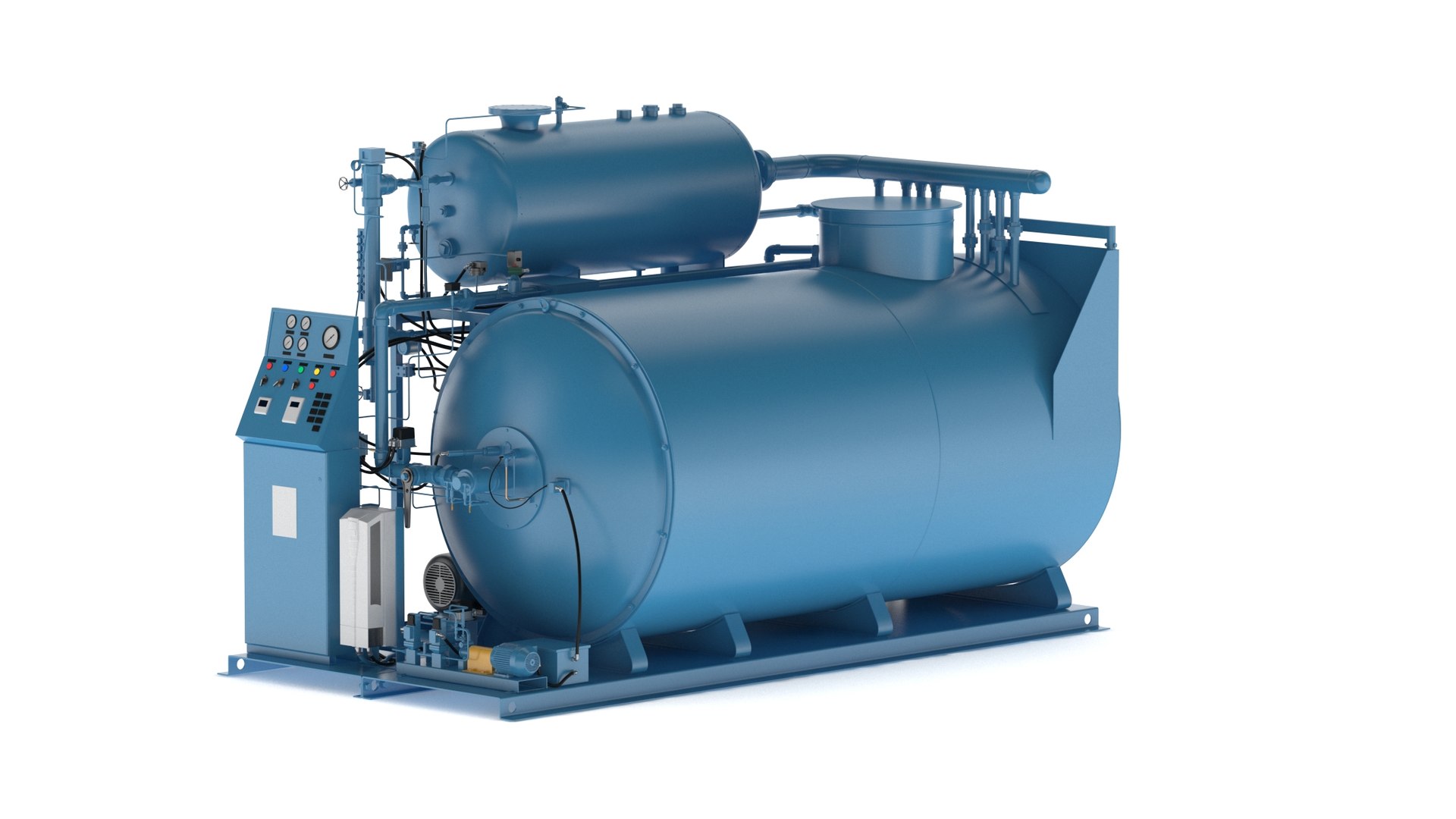 Steam Boiler model - TurboSquid 2166182