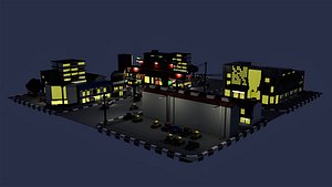 China town city blocks