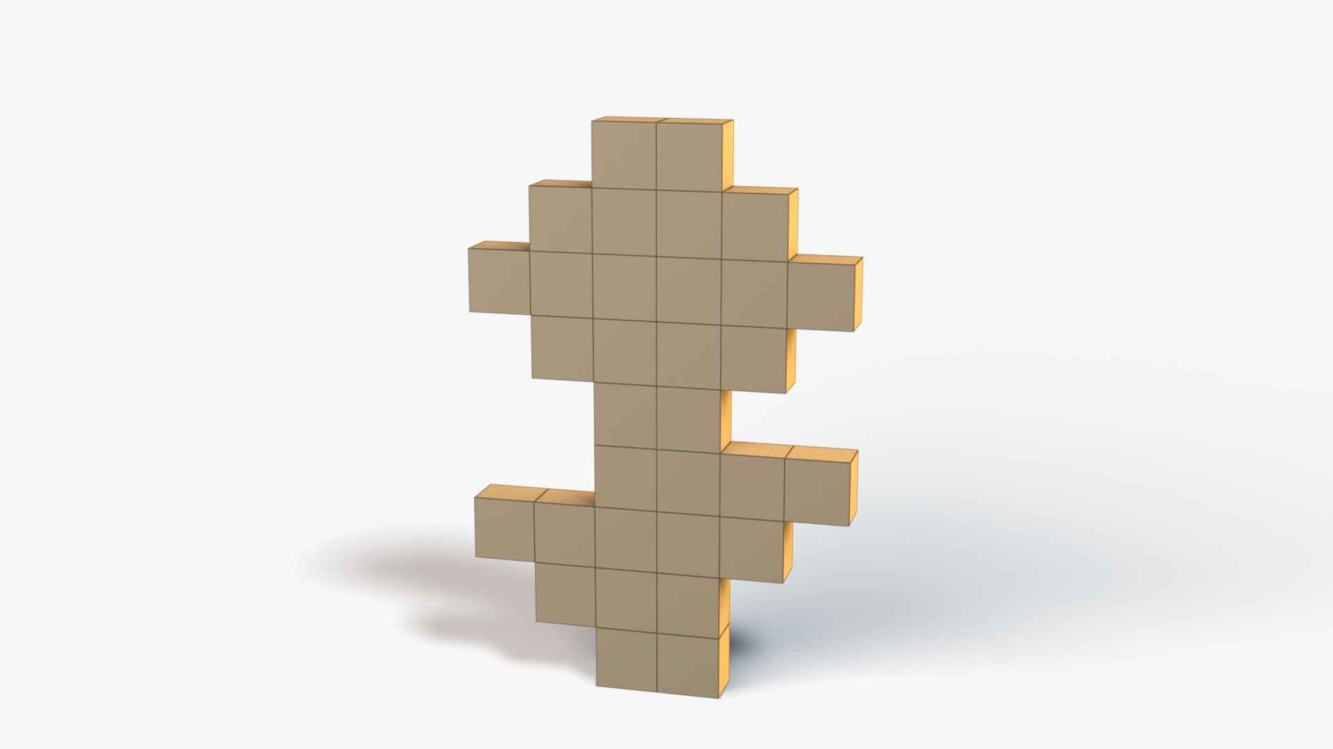3D Minecraft Dandelion Rig - TurboSquid 2533926