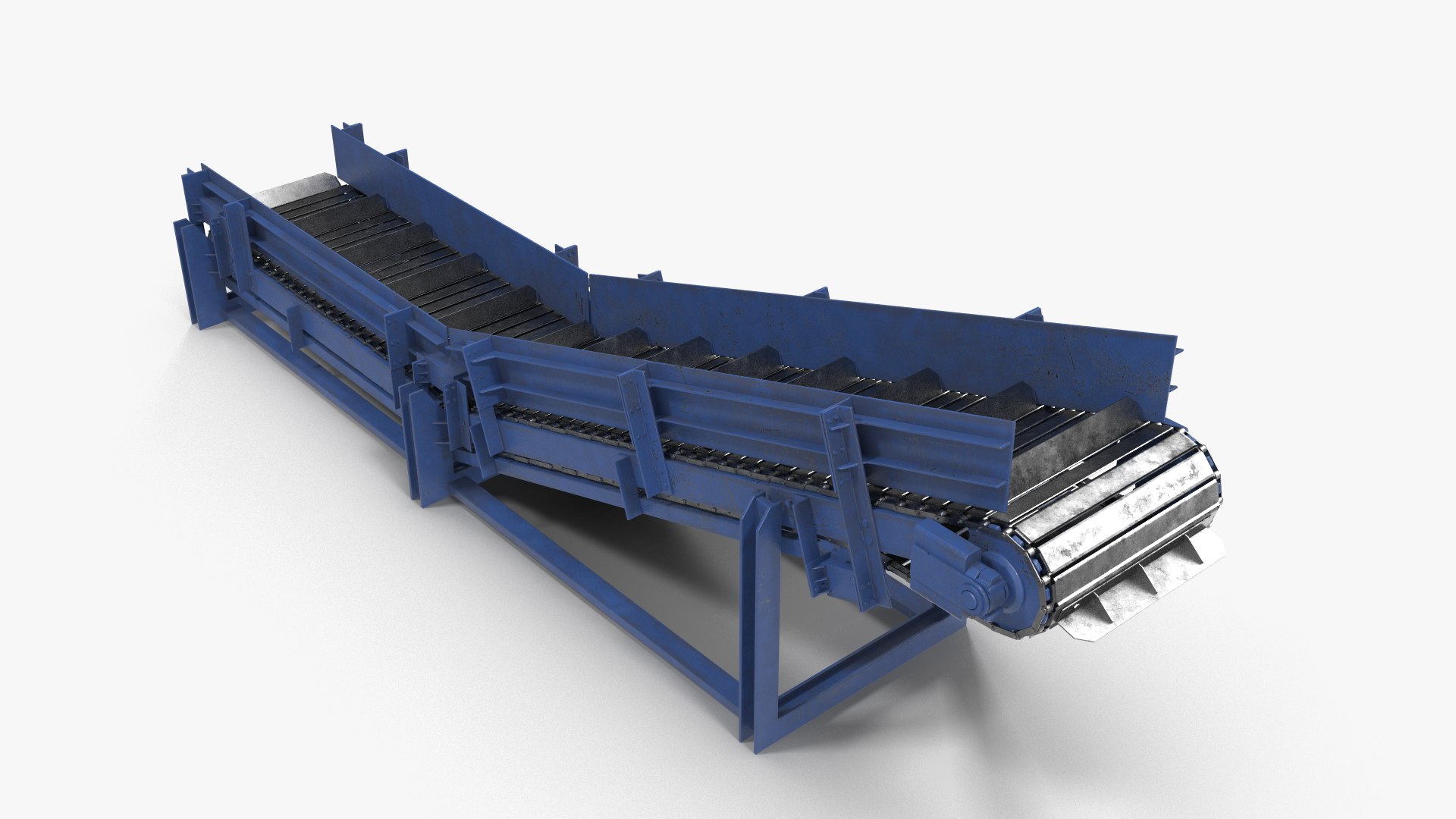3D Conveyor Apron Model - TurboSquid 1626088
