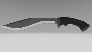 3D Simple Kukri model