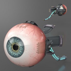 3D Cybernetic Eye Implant