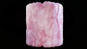 3D Seamless Pink Quartz material textures model