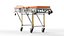 Trolley emergency wheeled hospital bed