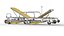 Trolley emergency wheeled hospital bed