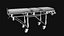 Trolley emergency wheeled hospital bed