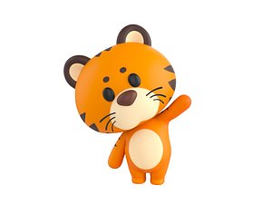 Character128 Rigged Tiger