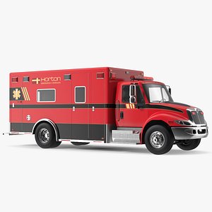 International Durastar Ambulance 2 3D Model