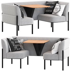 3D Herman Miller Hue Lounge Furniture1 model