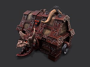 chest ingot fantasy model