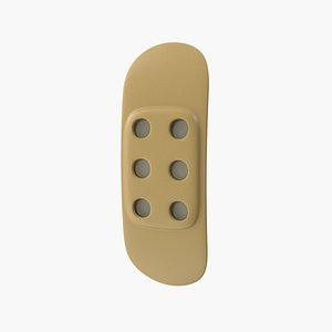 Medical Plaster Cartoon Style