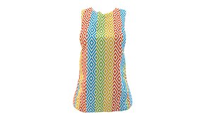 3D apron cross-back