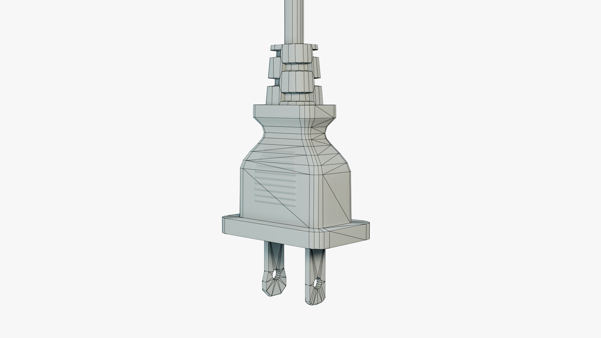 Electrical Plug Type A 3D Model - TurboSquid 2276355