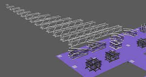 3D model prolyte trusses h40v
