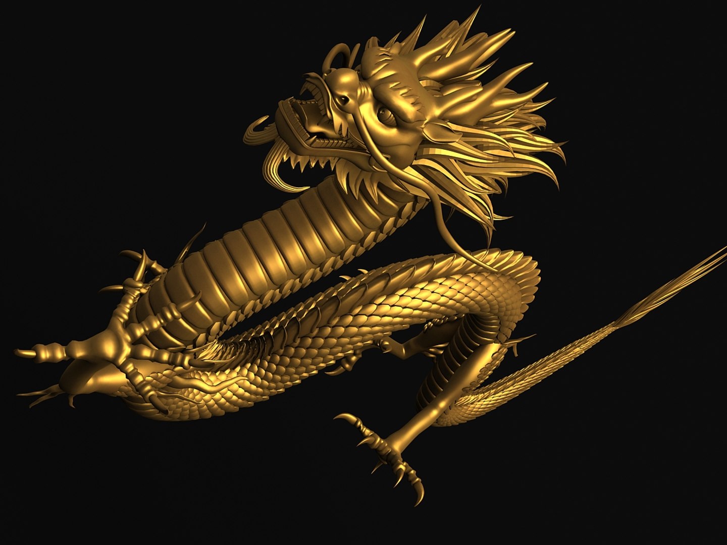 3d Ancient Dragon Chinese