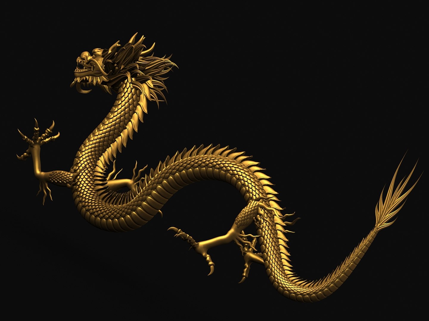 3d Ancient Dragon Chinese