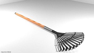 garden tool 3d obj