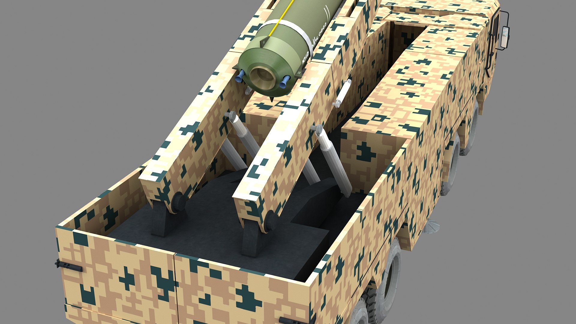 3D Khorramshahr Kheibar Missile Launcher Vehicle https://p.turbosquid.com/ts-thumb/r0/kPhY1B/3n/khorramshahrkheibarlauncher_010005/jpg/1765254908/1920x1080/fit_q87/57265c8adc7161426ab083f28b473666e88d2781/khorramshahrkheibarlauncher_010005.jpg