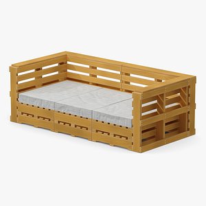 Patio Pallet Garden Sofa
