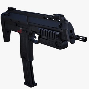 Heckler & Koch MP7A1 (Low Poly)
