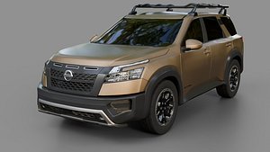 2023 Nissan Pathfinder Rock Creek Edition Rigged 3D