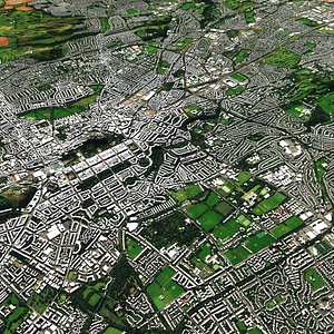 3D edinburgh city units