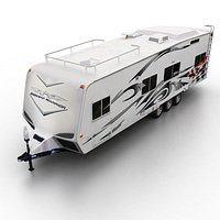 Toy Hauler Semi-Trailer
