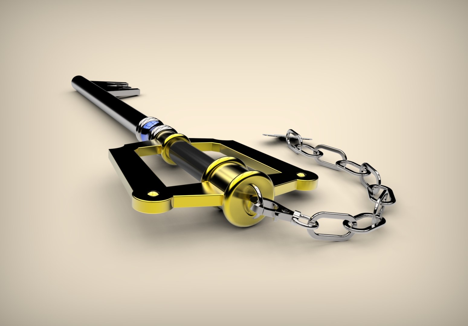 Keyblade Kingdom Hearts 3D Model - TurboSquid 1389907
