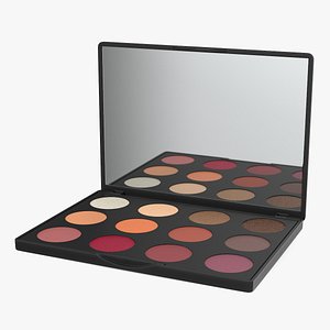 3D Small Eyeshadow Palette with Mirror