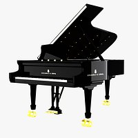 Piano Steinway Concert Grand Model D