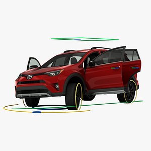 Toyota RAV4 Adventure 2018 Rigged