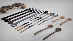 Medieval Cutlery Set