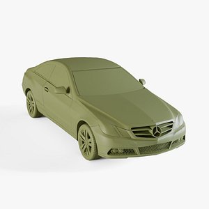 3D Mercedes-Benz E-class 2011