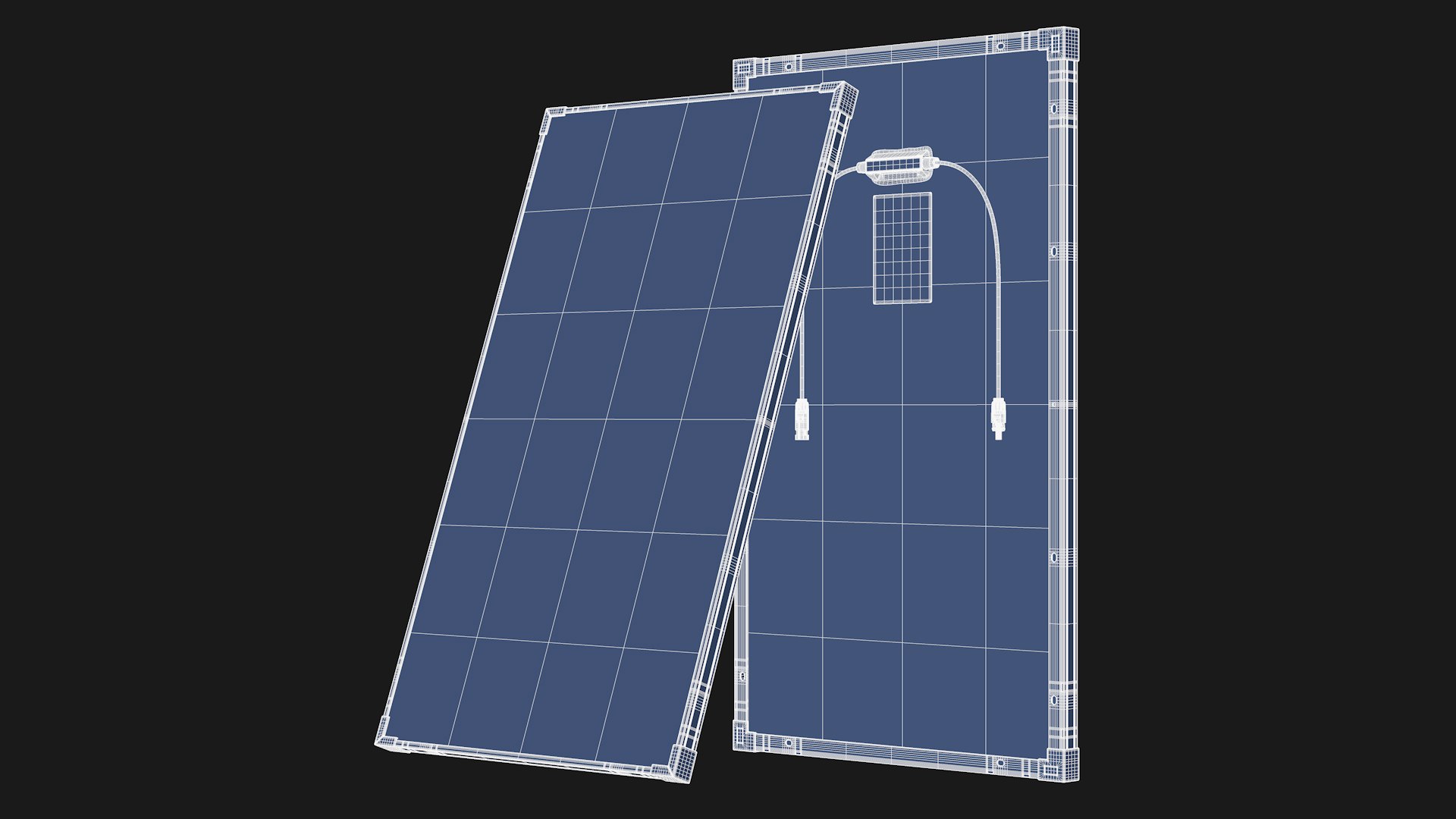 Solar Panel EcoFlow 100W Rigid 3D https://p.turbosquid.com/ts-thumb/r1/CcQPzR/ej/wireframe_03/png/1728488746/1920x1080/fit_q87/dca299386e48ad46a7162f436b1432b9b2397974/wireframe_03.jpg