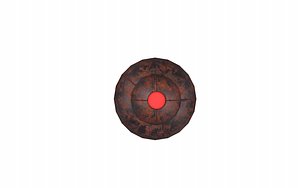 Sci-Fi Turret gun 3D