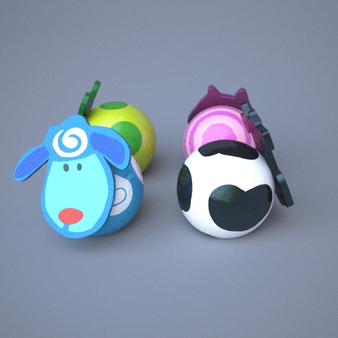 3d Model Of Animals Funny