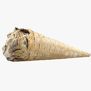 3d model ice cream crunch