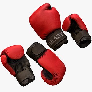Boxing Gloves Red