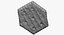 3D cracker hexagon 01 raw model