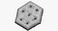 3D cracker hexagon 01 raw model