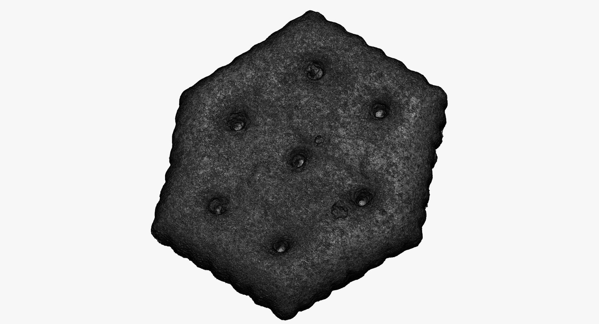 3D Cracker Hexagon 01 Raw Model - TurboSquid 1534849