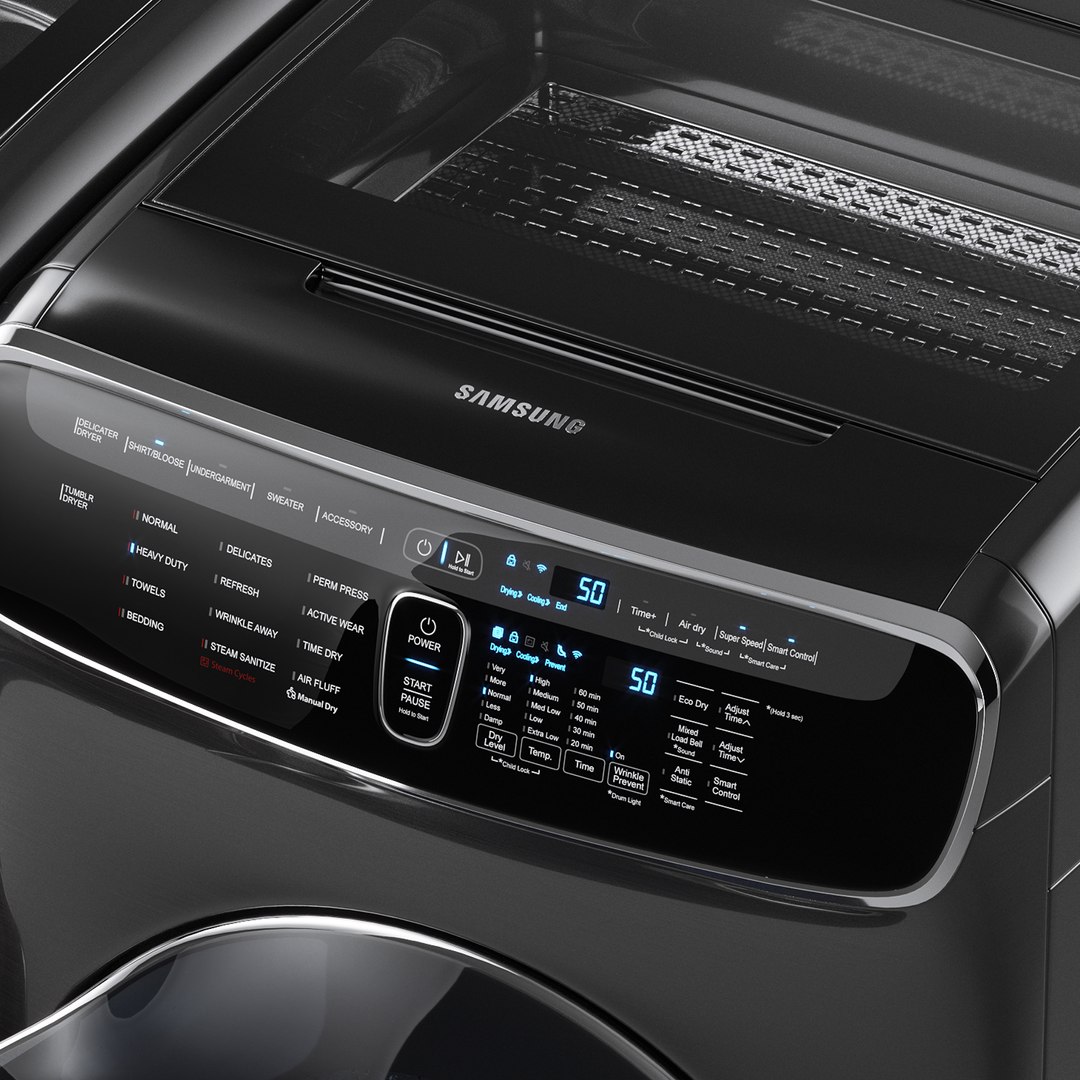 Samsung Flex Wash Model TurboSquid 1553044