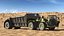 Heavy Duty Dump Trailer Dirty Rigged für Maya