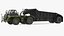 Heavy Duty Dump Trailer Dirty Rigged für Maya