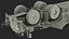 Heavy Duty Dump Trailer Dirty Rigged für Maya