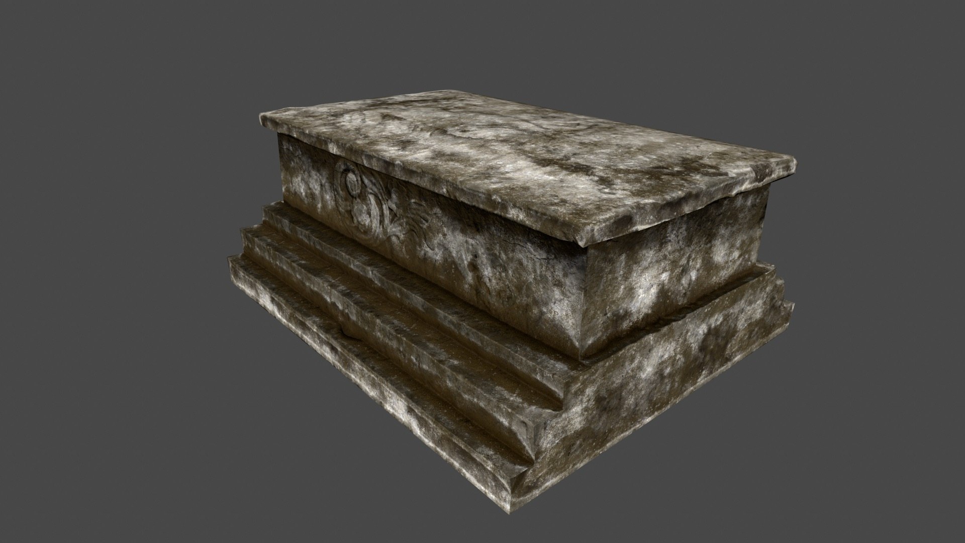 3D tomb model - TurboSquid 1284615