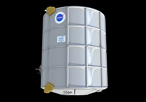 iss module leonardo 3D model