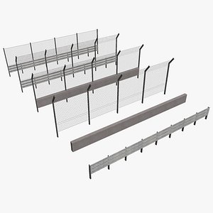 Game Ready Race track barriers set